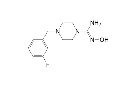 Piperazine-1-carboxamide oxime, 4-(3-fluorobenzyl)-