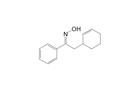 (E)-2-(cyclohex-2-en-1-yl)-1-phenylethanone oxime