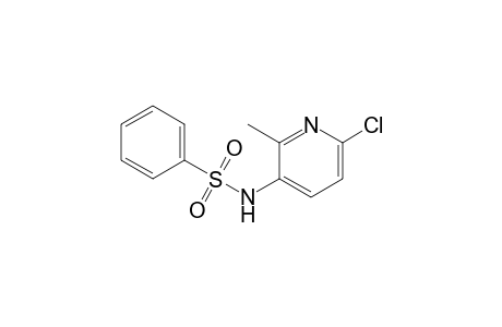 N-(6-chloranyl-2-methyl-pyridin-3-yl)benzenesulfonamide