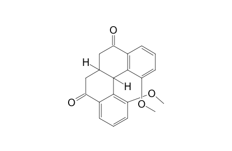 trans-1,12-dimethoxy-5,6,6a,7,8,12b-hexahydrobenzo[c]phenanthrene-5,8-dione