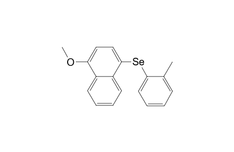 (1-methoxynaphthalen-4-yl)(o-tolyl)selane