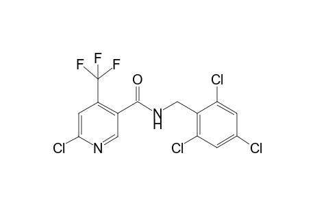 6-Chloro-N-(2,4,6-trichloro-benzyl)-4-trifluoromethyl-nicotinamide
