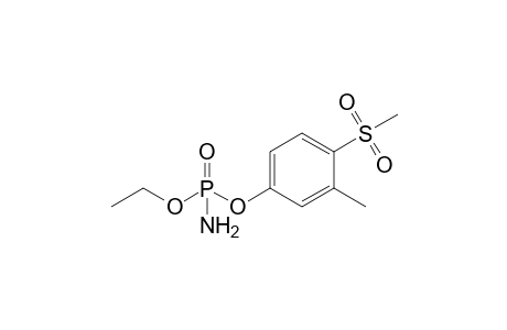 Phosphoramidic acid ethyl 3-methyl-4-(methylsulfonyl)phenyl ester