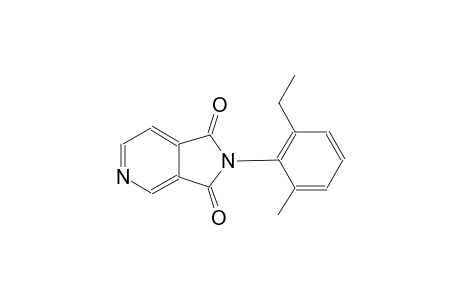 1H-pyrrolo[3,4-c]pyridine-1,3(2H)-dione, 2-(2-ethyl-6-methylphenyl)-