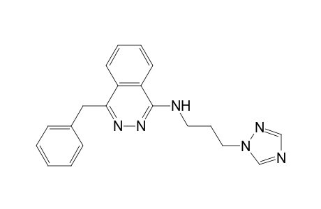 N-[3-(1H-1,2,4-Triazol-1-yl)propyl]-4-phenylmethyl-1-phthalazinamine