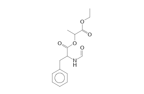 (1-ethoxy-1-oxidanylidene-propan-2-yl) 2-formamido-3-phenyl-propanoate