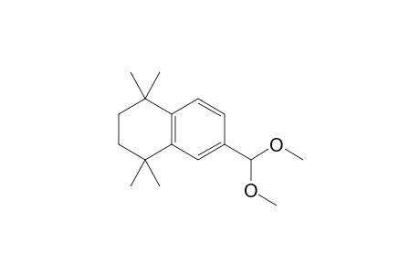 Naphthalene, 6-(dimethoxymethyl)-1,2,3,4-tetrahydro-1,1,4,4-tetramethyl-