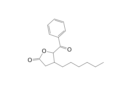 5-Benzoyl-4-hexyldihydrofuran-2-one