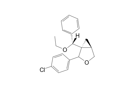 cis-4-(4-Chlorophenyl)-5-[.alpha.-ethoxy(benzyl)]-3-oxacyclo[3.1.0]hexane