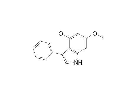 1H-Indole, 4,6-dimethoxy-3-phenyl-