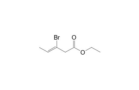 (Z)-3-bromo-3-pentenoic acid ethyl ester