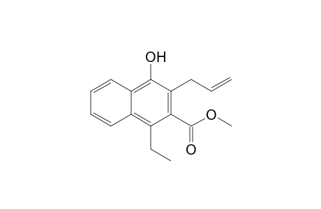 Methyl 4-ethyl-2-allyl-1-hydroxy-3-naphthoate