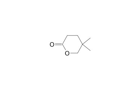 2H-Pyran-2-one, tetrahydro-5,5-dimethyl-