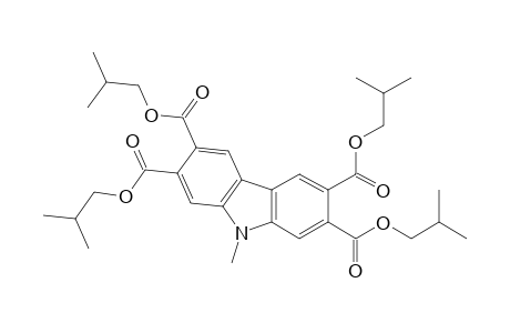 Tetraisobutyl-9-methyl-9H-carbazole-2,3,6,7-tetracarboxylate
