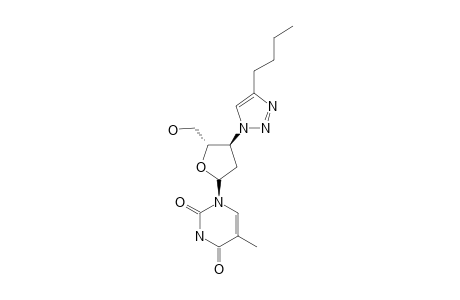 3'-(4-BUTYL-1,2,3-TRIAZOL-1-YL)-3'-DEOXY-BETA-D-THYMIDINE