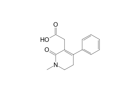 3-Pyridineacetic acid, 1,2,5,6-tetrahydro-1-methyl-2-oxo-4-phenyl-
