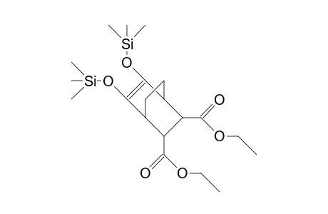 5,6-Bis(trimethylsilyloxy)-bicyclo(2.2.2)oct-5-ene-trans-2,3-dicarboxylic acid, diethyl ester
