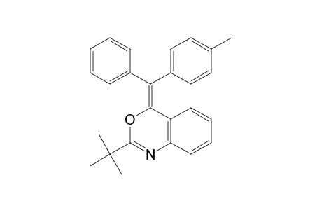 (E/Z)-2-tert-Butyl-4-[(4-methylphenyl)(phenyl)methylene]-4H-3,1-benzoxazine
