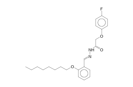 2-(4-fluoranylphenoxy)-N-[(E)-(2-octoxyphenyl)methylideneamino]ethanamide