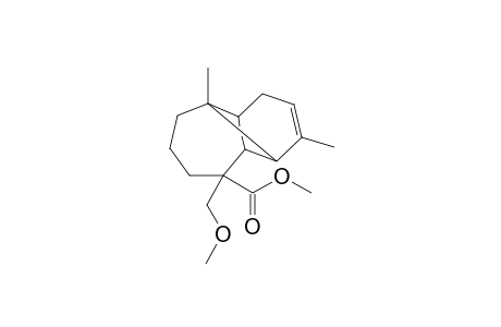 Methyl 14-methoxylongipin-9-en-15-oate