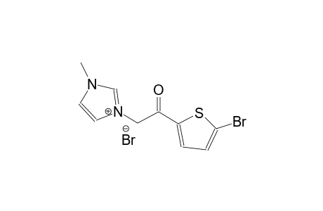 3-[2-(5-bromo-2-thienyl)-2-oxoethyl]-1-methyl-1H-imidazol-3-ium bromide