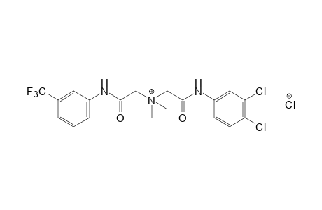 {[(3,4-dichlorophenyl)carbamoyl]methyl}dimethyl-{[(a,a,a-trifluoro-m-tolyl)carbamoyl]methyl}ammonium chloride