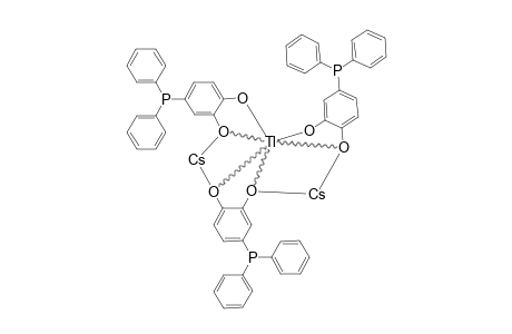 CS2-[(4-DIPHENYLPHOSPHINO-CATECHOLATO)3TI]