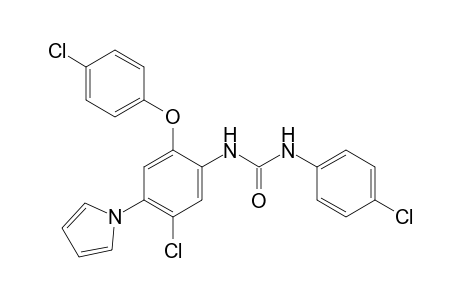 2-(p-chlorophenoxy)-4',5-dichloro-4-(pyrrol-1-yl)carbanilide
