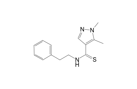 1,5-Dimethyl-N-(2-phenylethyl)-1H-pyrazole-4-carbothioamide