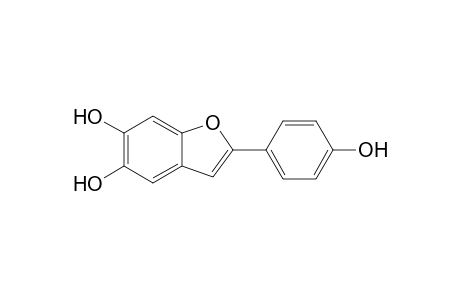 5,6-Dihydroxy-2-(4-hydroxyphenyl)benzo[b]furan