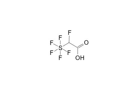 2-Fluoro-2-(pentafluoro-lambda(6)-sulfanyl)ethoic acid