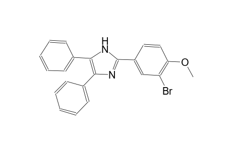 2-(3-bromo-4-methoxyphenyl)-4,5-diphenyl-1H-imidazole