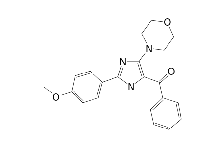 [2-(4-Methoxy-phenyl)-5-morpholin-4-yl-3H-imidazol-4-yl]-phenylmethamethanone