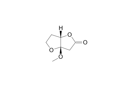 1,5-Dioxa-4-methoxy-2-oxobicyclo[3.3.0(4,8)]octane