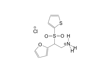 2-furanethanaminium, beta-(2-thienylsulfonyl)-, chloride