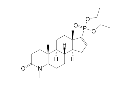 DIETHYL-4-METHYL-4-AZA-ANDROST-16-EN-3-ON-17-PHOSPHONATE