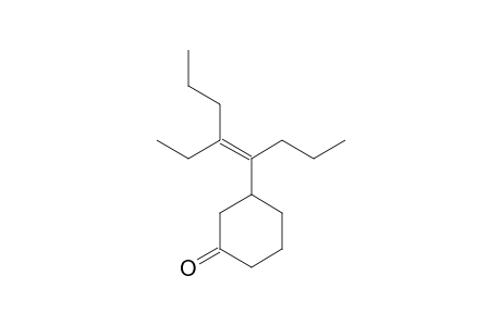 (E)-3-(5-Ethyl-4-octen-4-yl)cyclohexanone