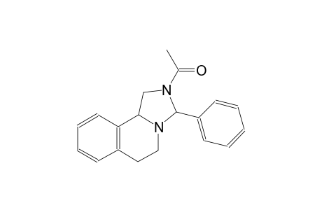 imidazo[5,1-a]isoquinoline, 2-acetyl-1,2,3,5,6,10b-hexahydro-3-phenyl-