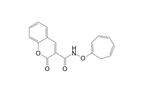 2-Oxo-3-[(cycloheptatrienyloxy)aminocarbonyl]-7-benzo(2H)-pyran