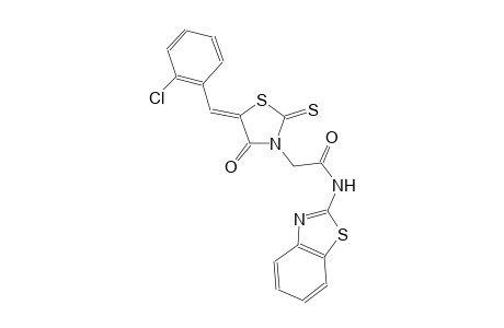 3-thiazolidineacetamide, N-(2-benzothiazolyl)-5-[(2-chlorophenyl)methylene]-4-oxo-2-thioxo-, (5Z)-