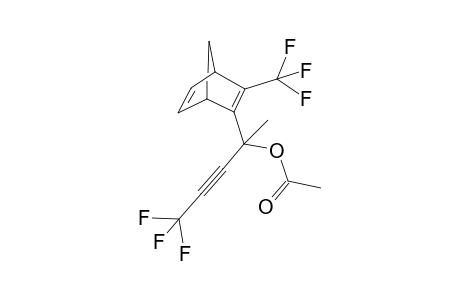 1-(3-Trifluoromethylbicyclo[2.2.1]hepta-2,5-dien-2-yl)-1-(3,3,3-trifluoropropyynyl)ethyl ethanoate