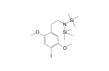 2,5-Dimethoxy-4-iodophenethylamine 2TMS