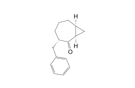 (1R*,3S*,7S*)-3-(Phenyl)methylbicyclo[5.1.0]octan-2-one