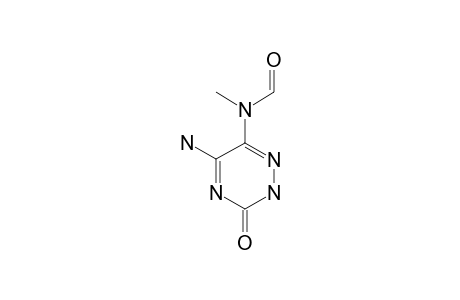 5-AMINO-6-(N-METHYLFORMAMIDO)-AS-TRIAZIN-3(2H)-ONE