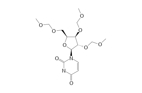 2',3',5'-TRIS-O-(METHOXYMETHYL)-1-(BETA-D-ARABINOFURANOSYL)-URACIL