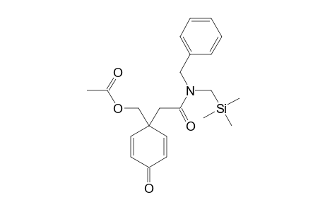 SILYLAMIDO-(ACETOXYMETHYL)-CYCLOHEXADIENONE,ROTAMER-A