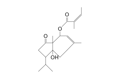 1a-Angeloyloxy-6a-hydroxy-9-oxo-2-carotene