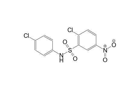 benzenesulfonamide, 2-chloro-N-(4-chlorophenyl)-5-nitro-