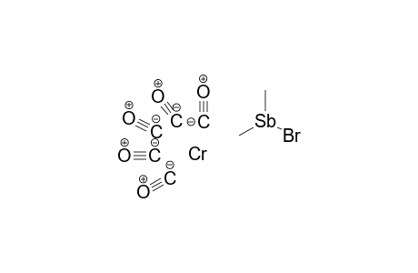 Tetracarbonyl(dimethylbromostibin)chromium