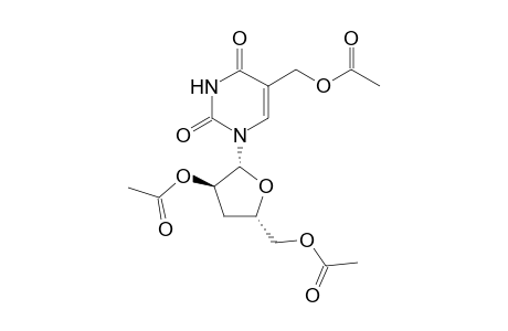 5-Hydroxymethyl-1.beta.-D-(diacetyl)-ribofuranosyl-N-acetyluracyl